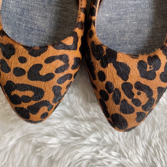 Dr Scholls Memory Foam Cheetah Print Flats - Picture 5 of 5